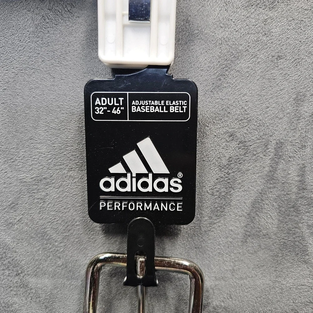 Adidas Performance Adult Adjustable Elastic Baseball Belt Dark Green MBA90FG